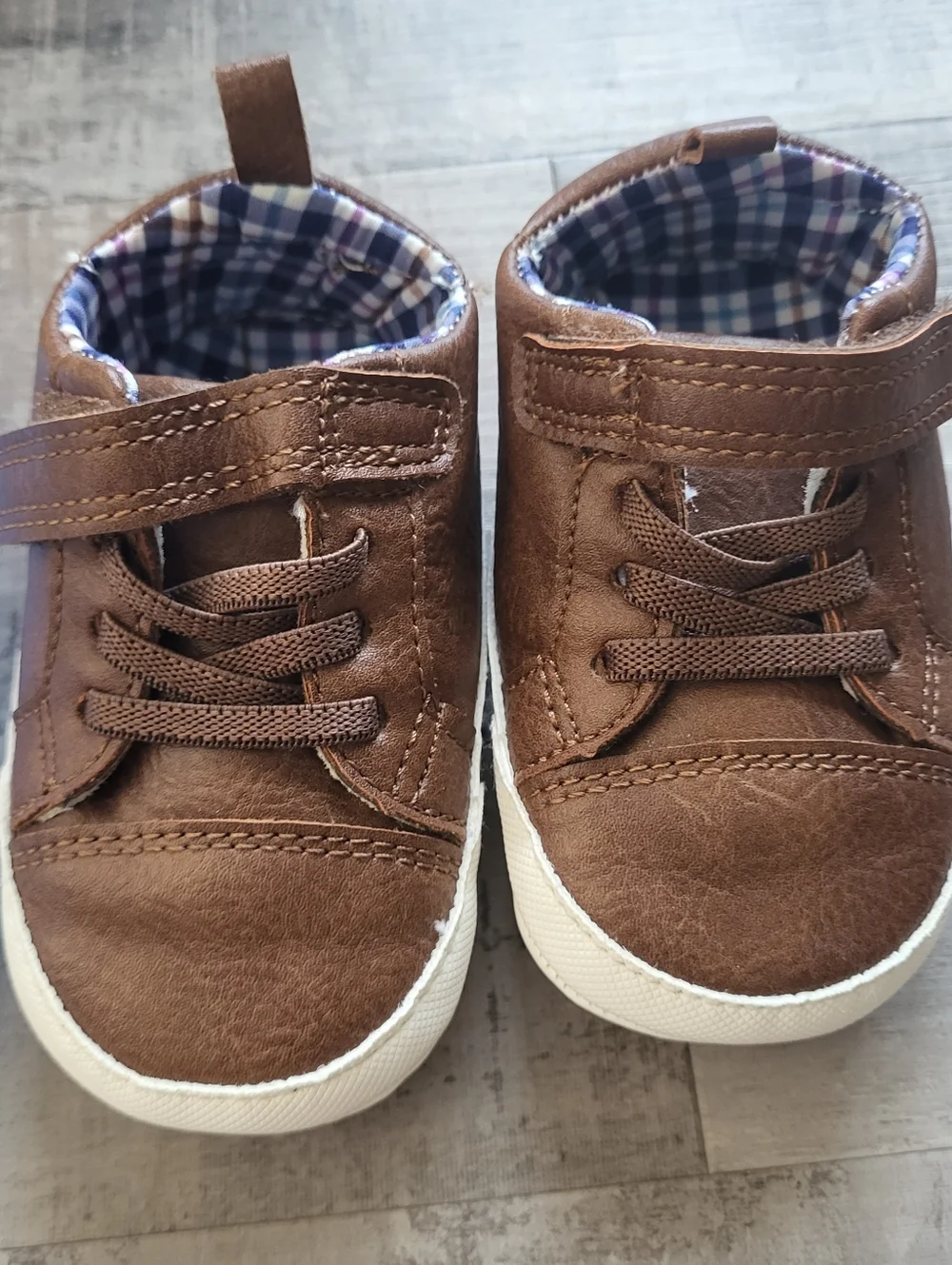 Baby Boy Size 12-18 Months Shoes Sneakers Slippers Bundle Carters Snoozies